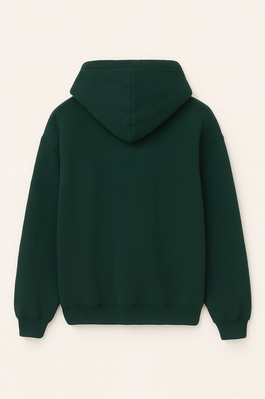 Dark Green Over Sized Hoodie