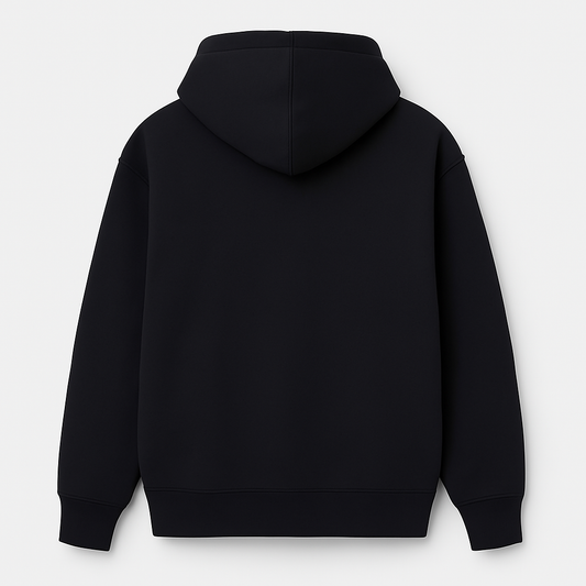 Black Over Sized Hoodie
