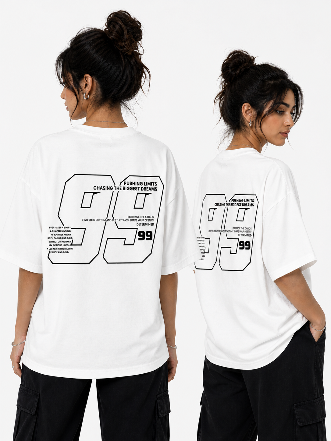 99 Ambition Oversized Tee - W