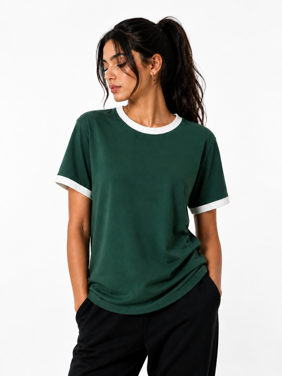 Ringer Tee - Trim - W