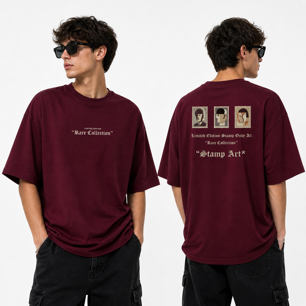 Joker Stamp Oversized Tee