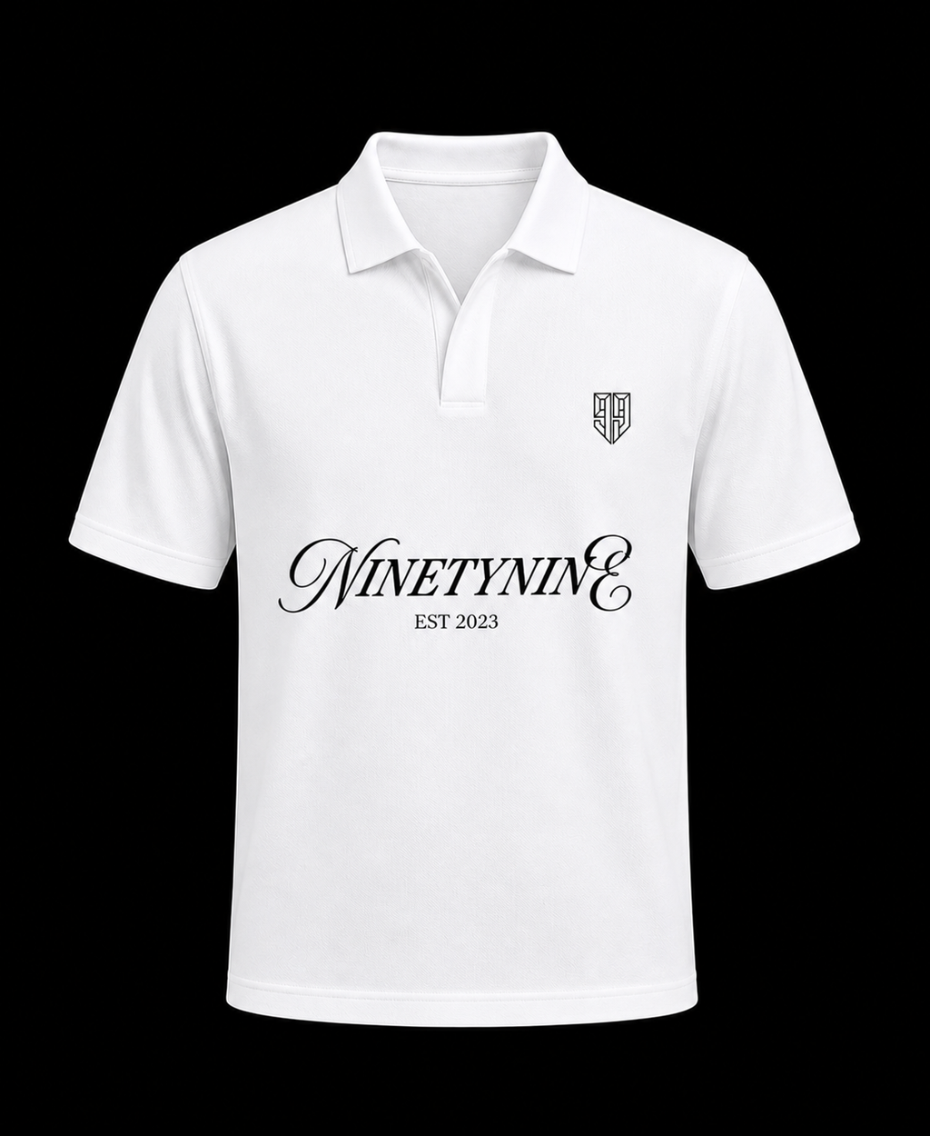 NINETY-NINE White Polo T-shirt - W