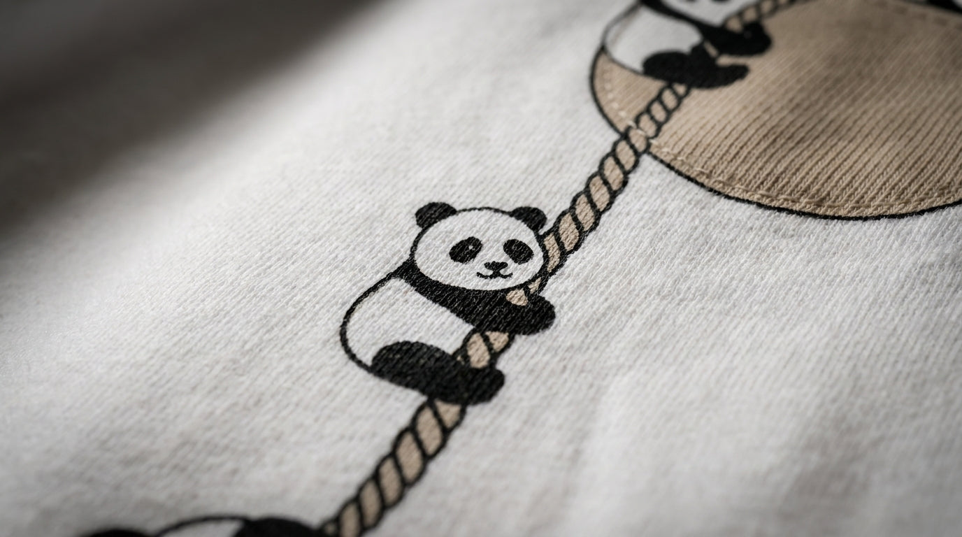 Pocket Panda Oversized Tee