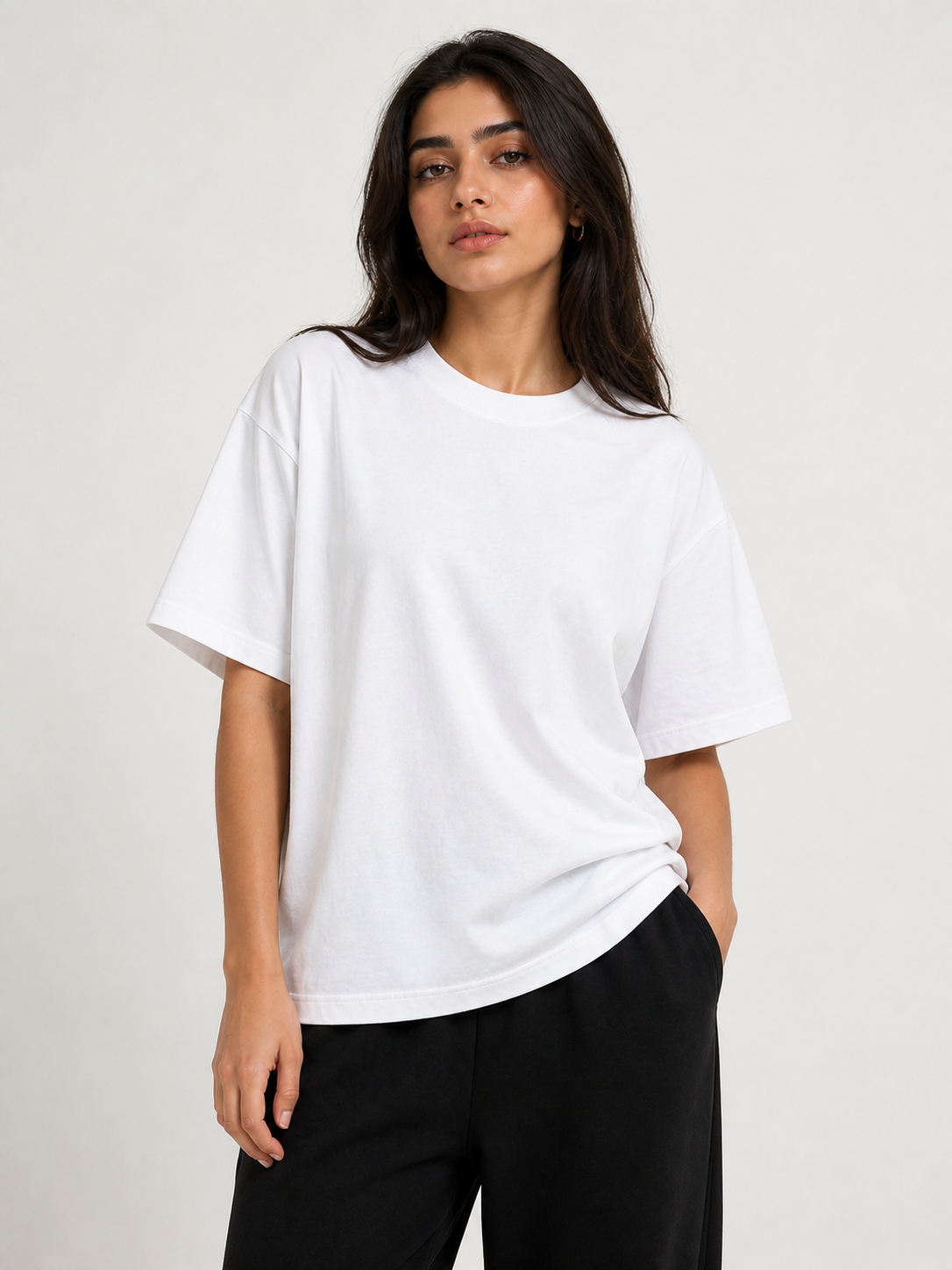 W-Basic White T-Shirt