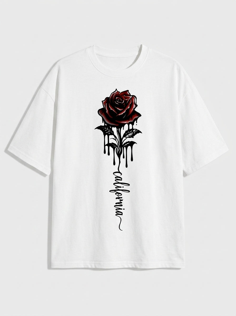 California Rose Oversized T-Shirt