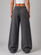 Dark Grey SweatPant Wide Leg - W