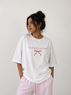 Literally Just a Girl Oversized T-Shirt