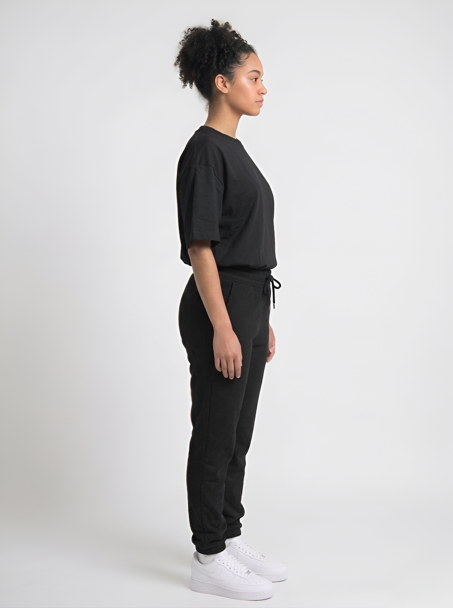 W-Basic Black T-Shirt