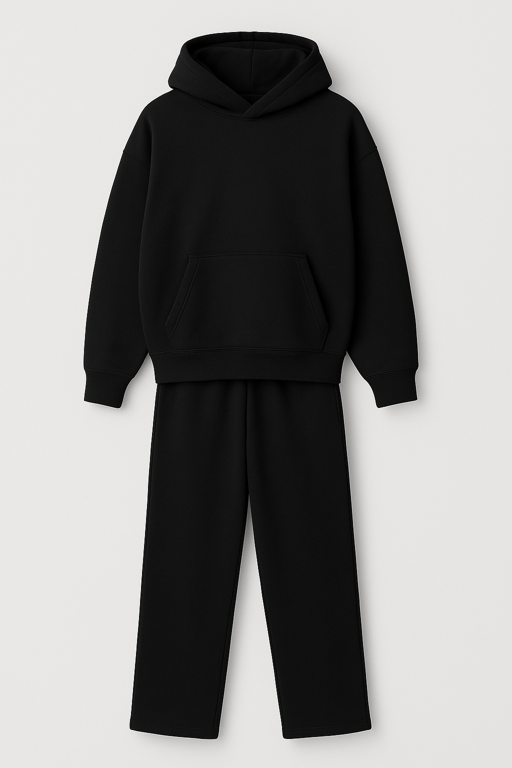 Over Sized Black Suit