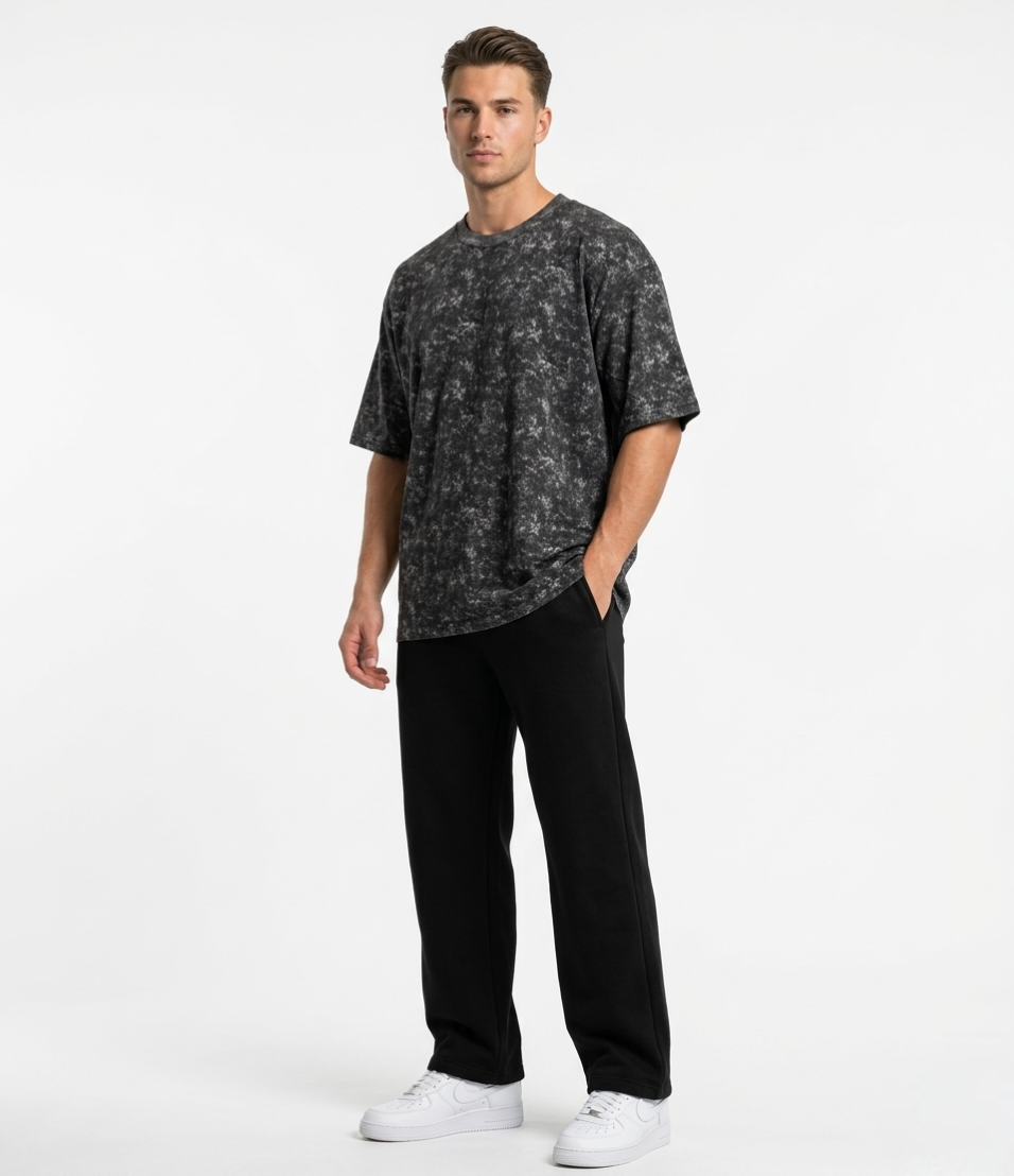 Washed Black Oversized T-Shirt