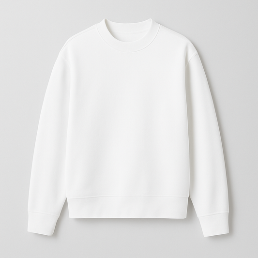 White Crewneck Sweater