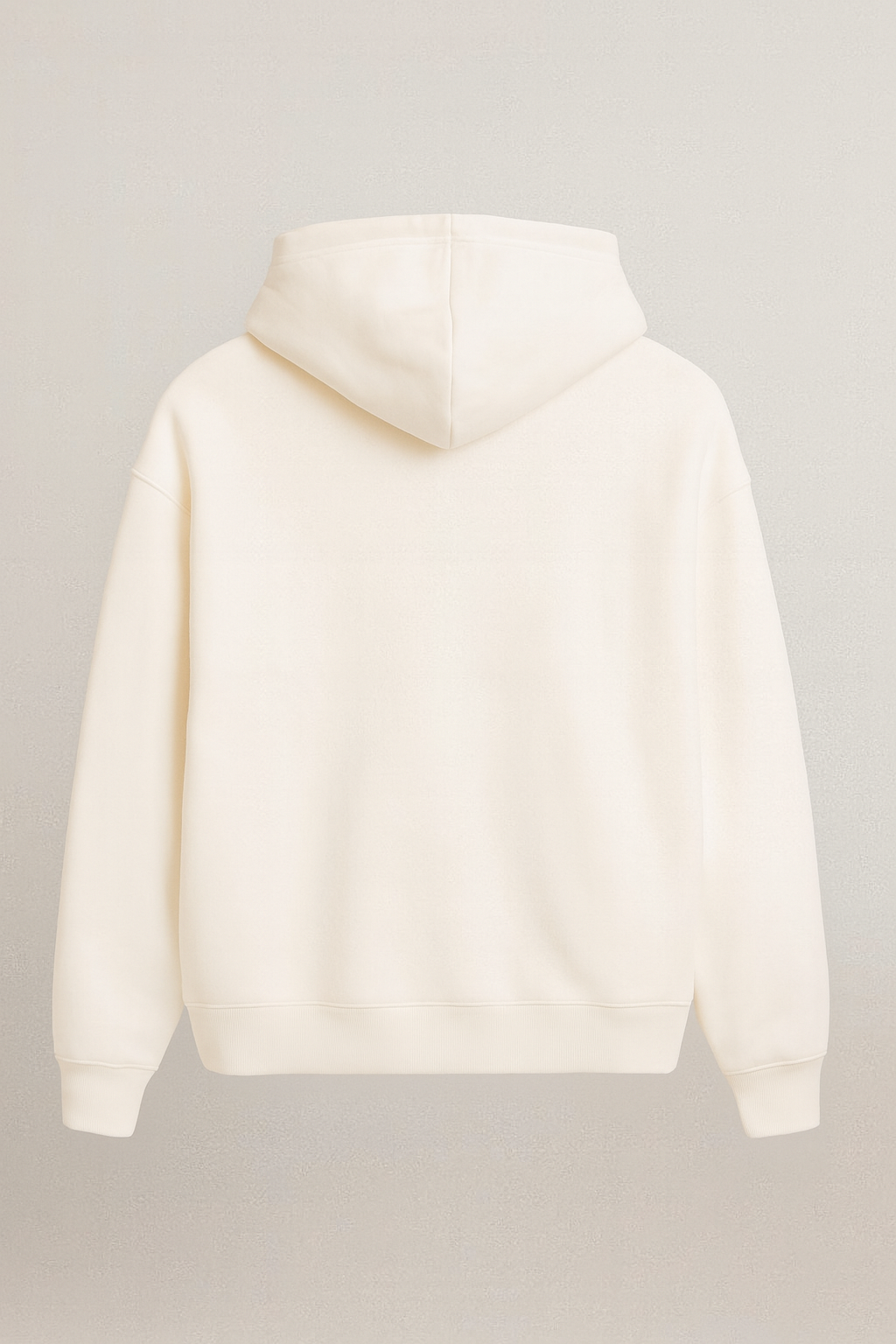 White Over Sized Hoodie