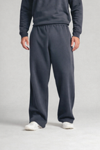 Dark Grey SweatPant Wide Leg (Unisex)