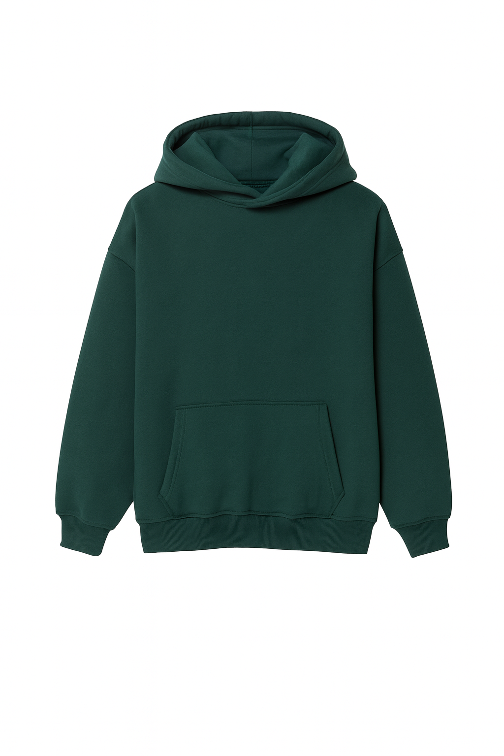 Dark Green Over Sized Hoodie