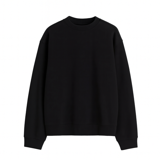 Black Crewneck Sweater