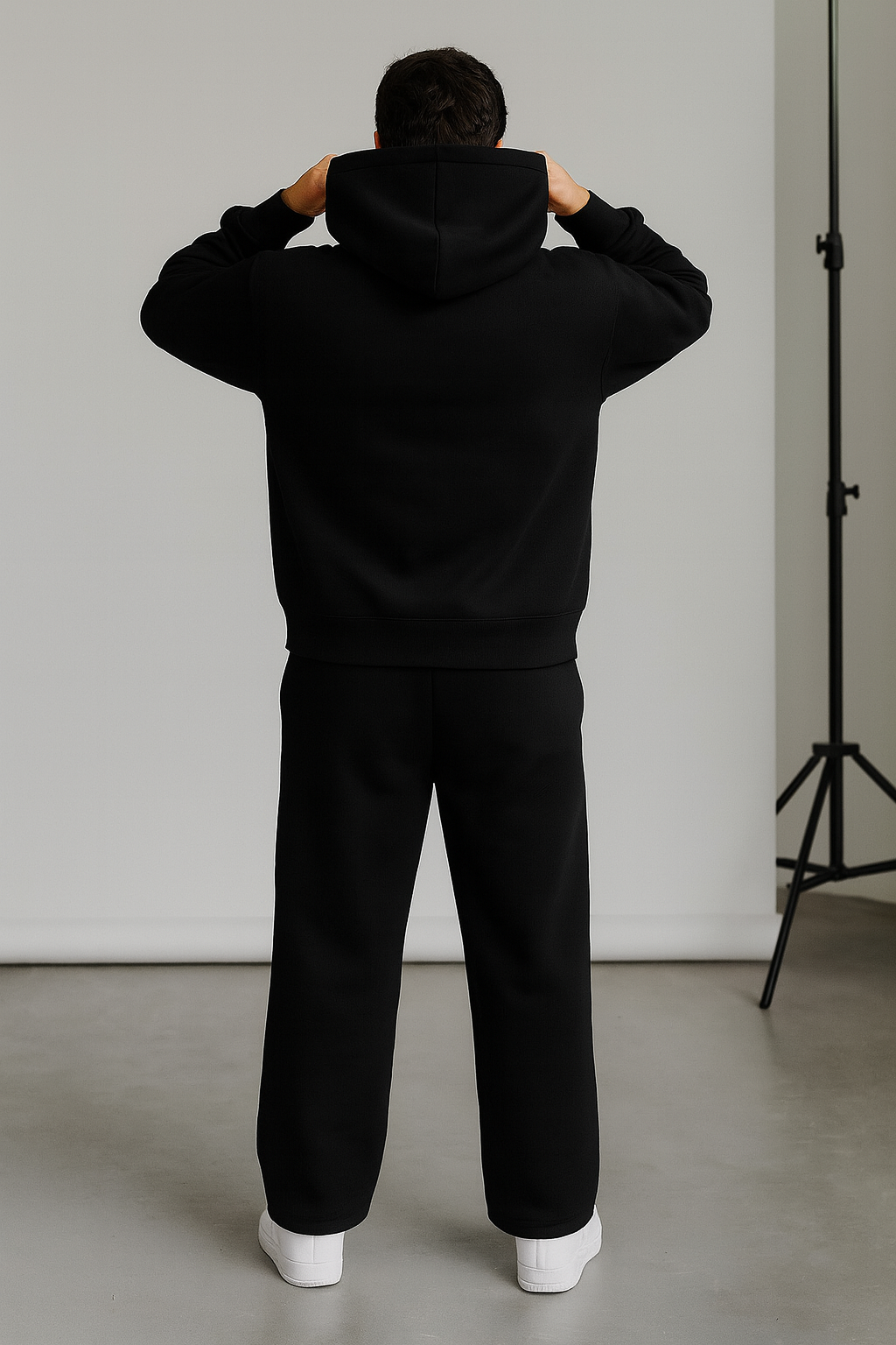 OVER SIZED BLACK SUIT