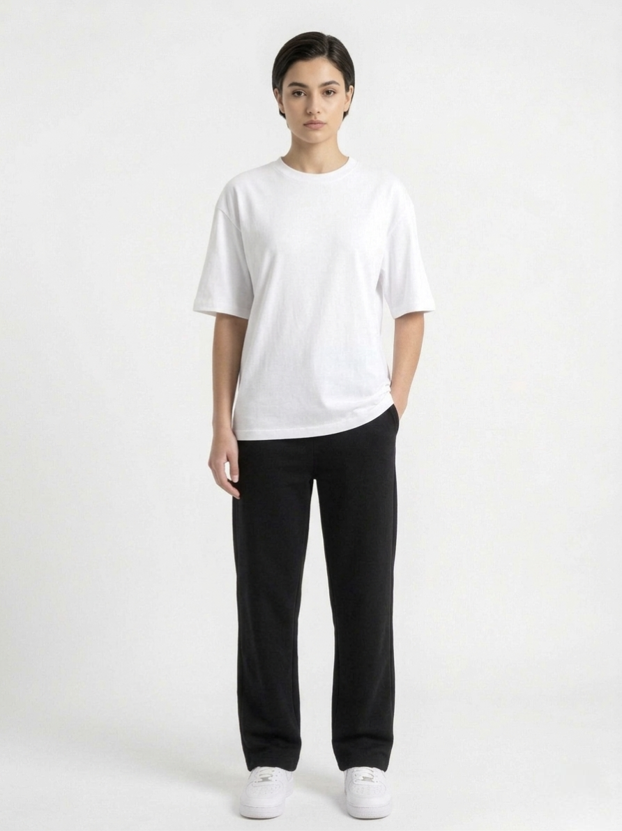 W-Basic White T-Shirt