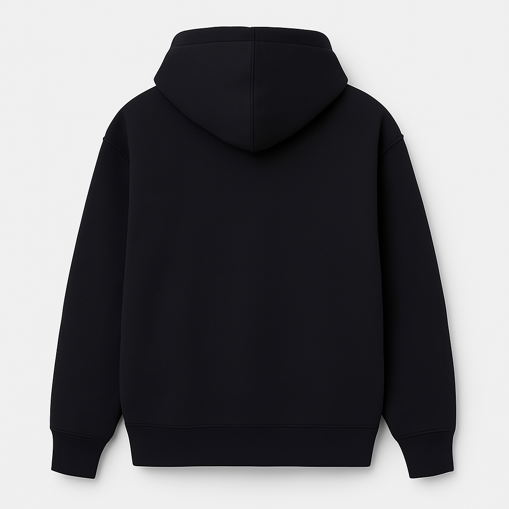 Black Over Sized Hoodie