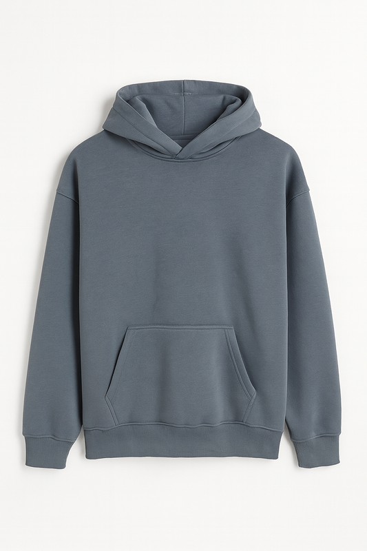Slate Gray Over Sized Hoodie