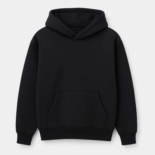 Black Over Sized Hoodie