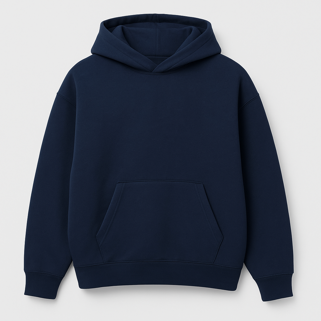 Over Sized Blue Hoodie
