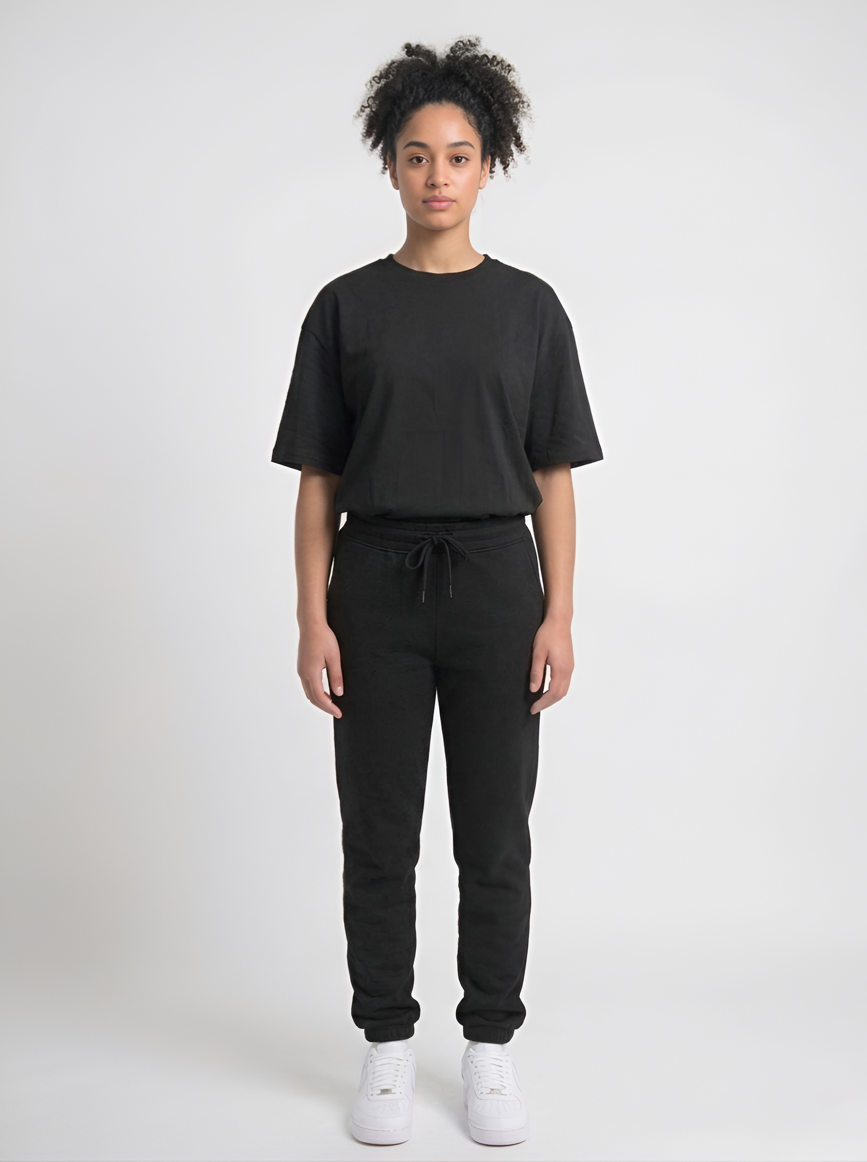 W-Basic Black T-Shirt