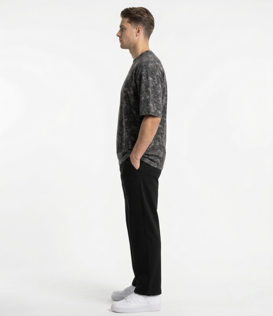 Washed Black Oversized T-Shirt