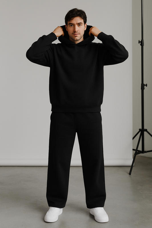 OVER SIZED BLACK SUIT