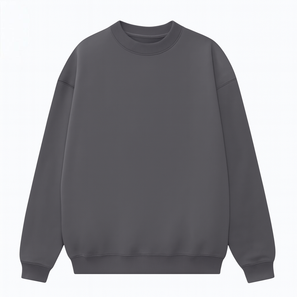Dark Grey Crewneck Sweater