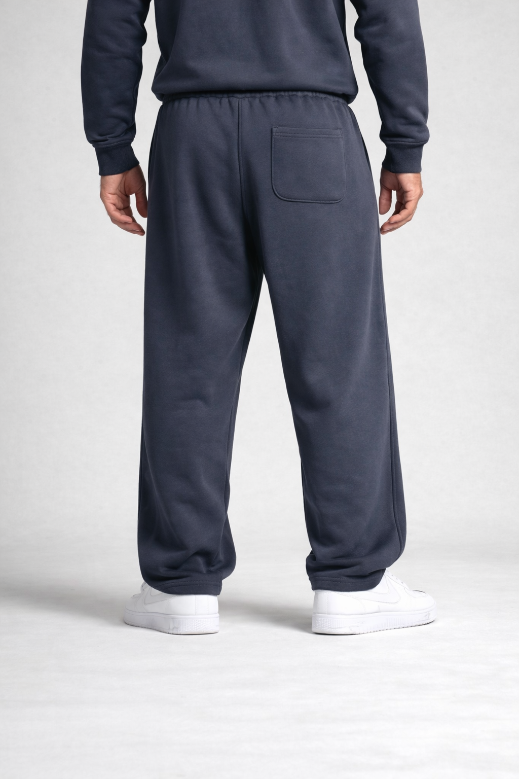 Dark Grey SweatPant Wide Leg (Unisex)